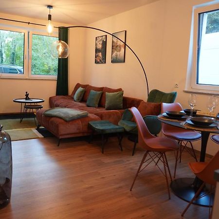 Design-Apartment I Direkt Im Zentrum I Boxspring I Nespresso I Terrasse Mit Garten I Parkplatz 바트크로찡엔 외부 사진