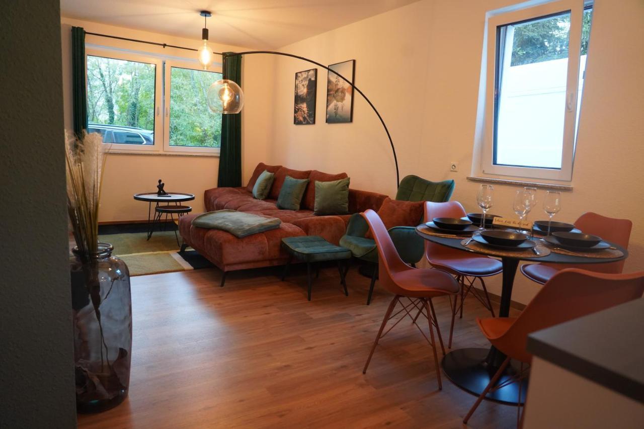 Design-Apartment I Direkt Im Zentrum I Boxspring I Nespresso I Terrasse Mit Garten I Parkplatz 바트크로찡엔 외부 사진