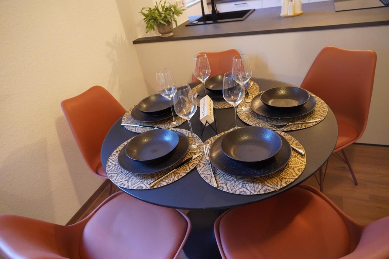 Design-Apartment I Direkt Im Zentrum I Boxspring I Nespresso I Terrasse Mit Garten I Parkplatz 바트크로찡엔 외부 사진