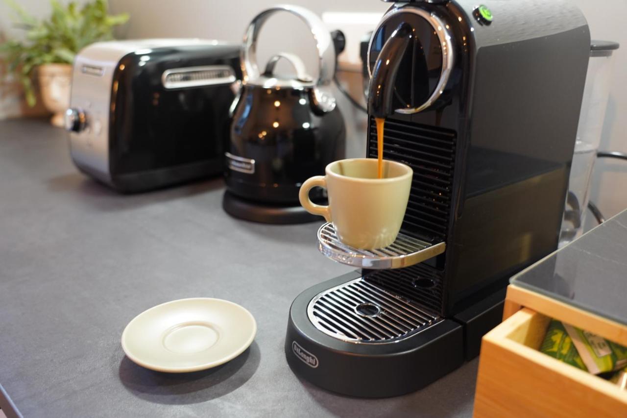 Design-Apartment I Direkt Im Zentrum I Boxspring I Nespresso I Terrasse Mit Garten I Parkplatz 바트크로찡엔 외부 사진